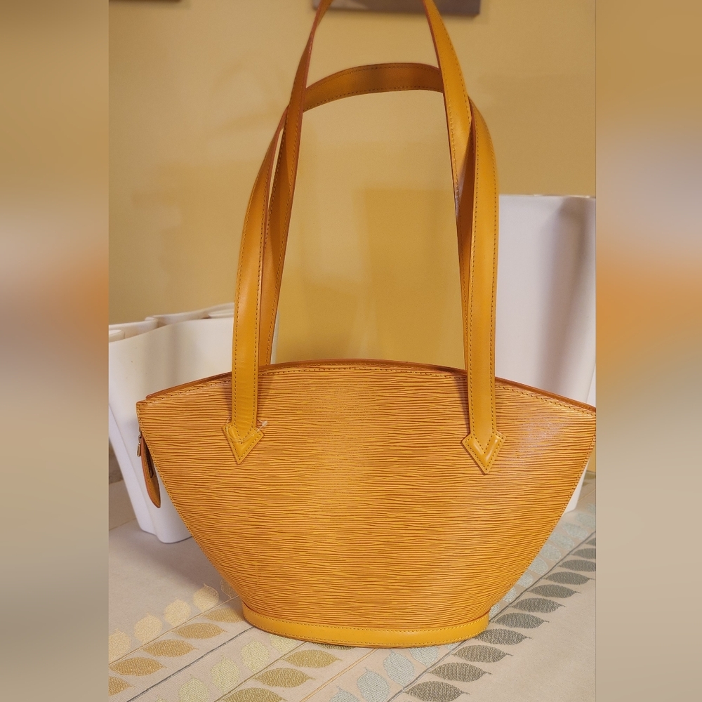 Louis Vuitton Yellow Epi Leather Saint Jacque